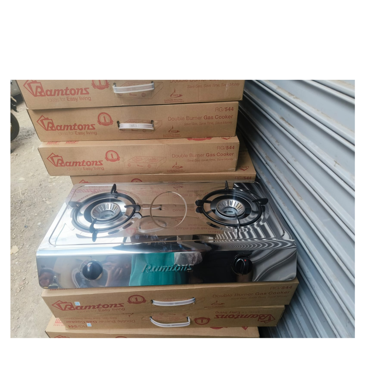 Ramtons rg/544 double burner gas Cooker - Image 3