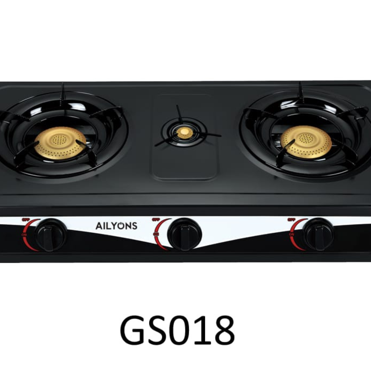 AILYONS 3 Burner stainless Top Gas Cooker  burner @2700 - Image 2