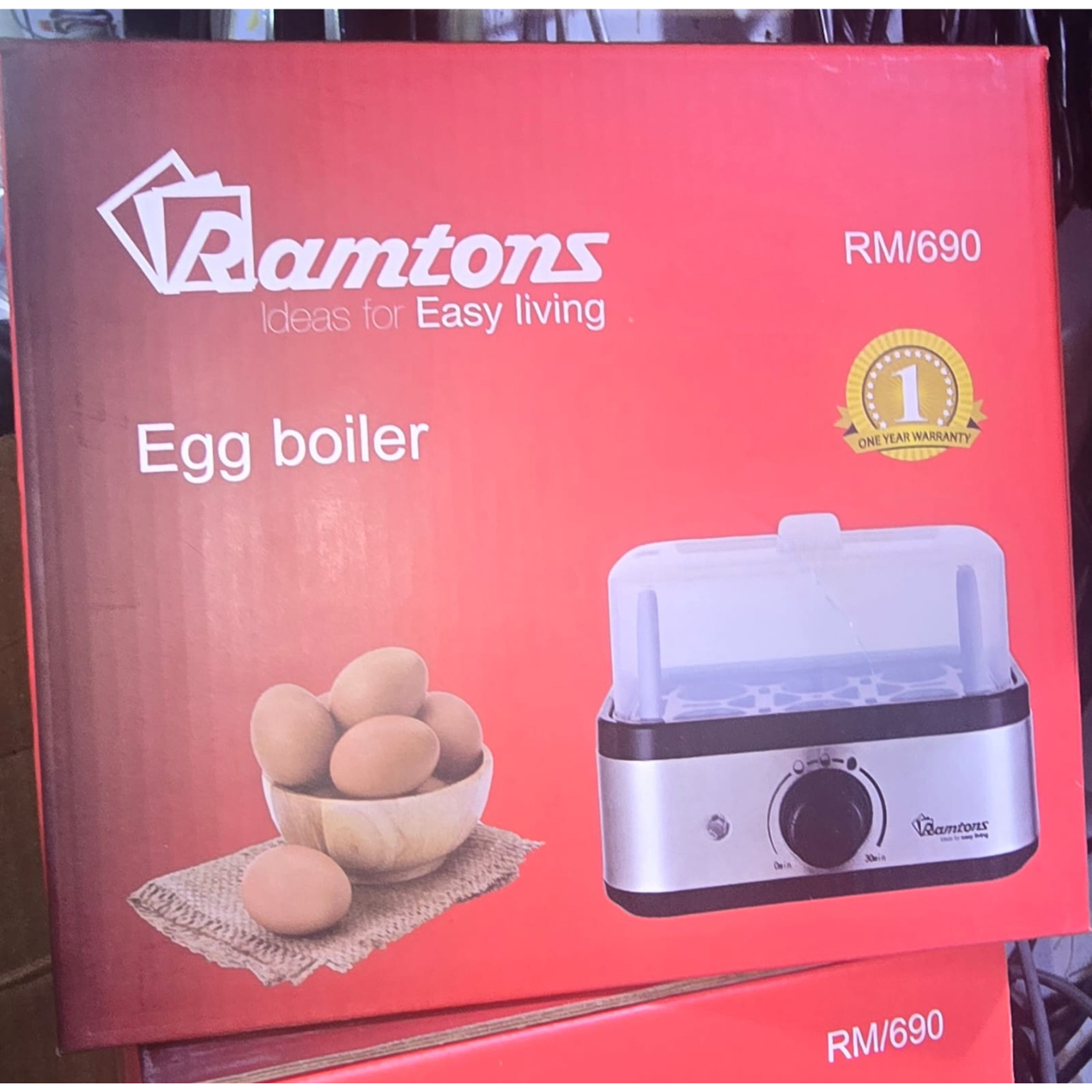 Ramtons rm690 egg boiler - Image 3