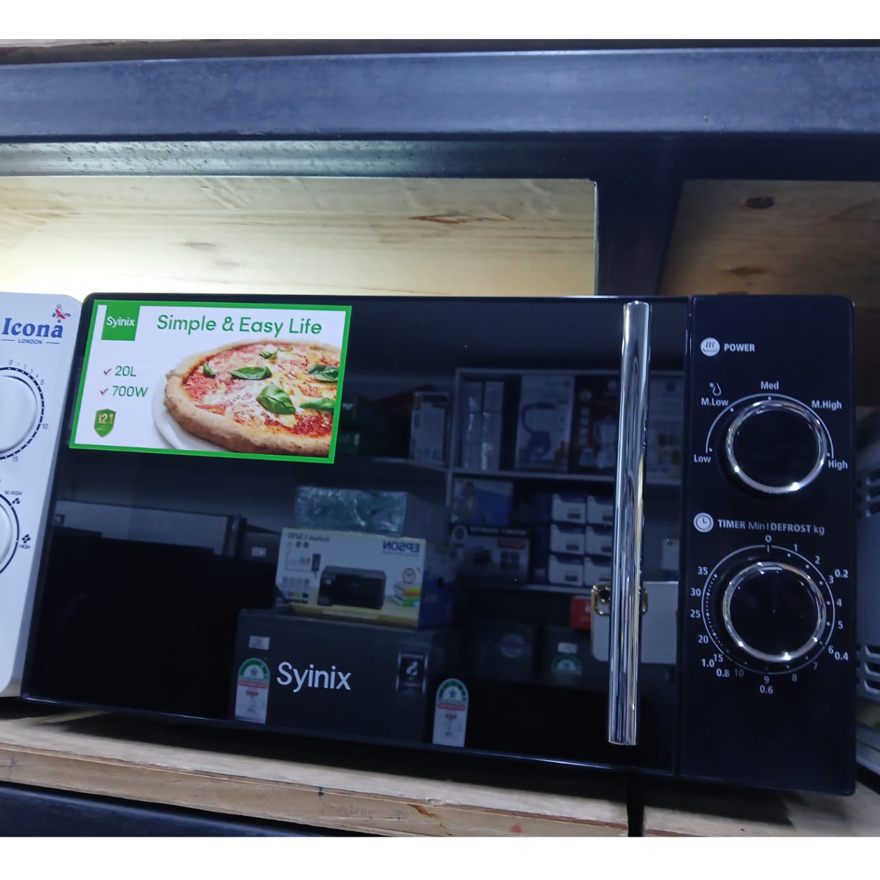 Syinix  manual  microwave - Image 3