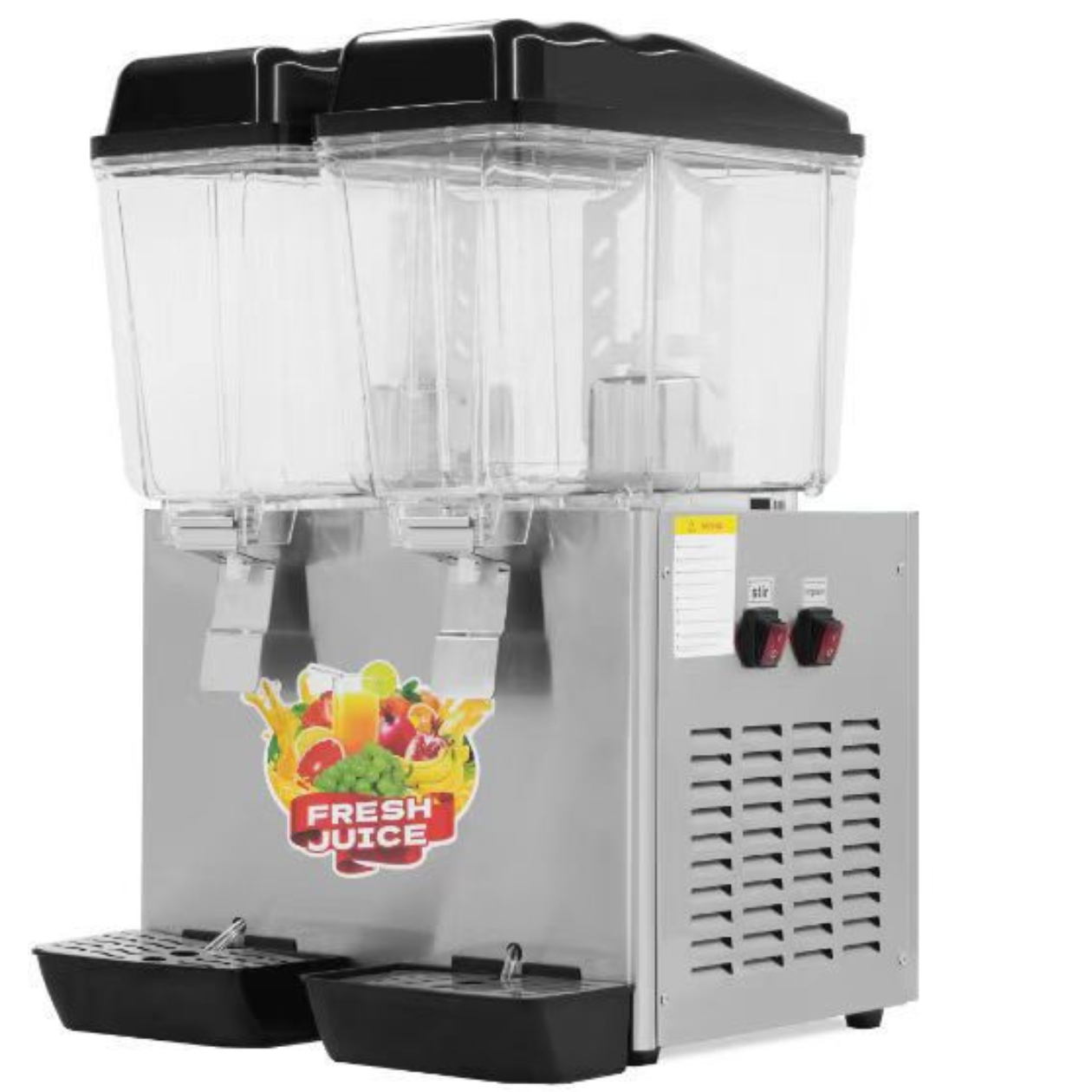 Commercial 2 slot Juicer dispenser