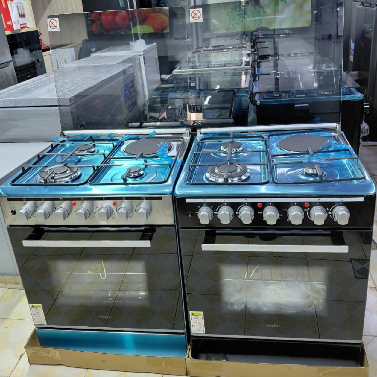 Haier 60*60 3+1 with  wok burner and gas sensor @40500