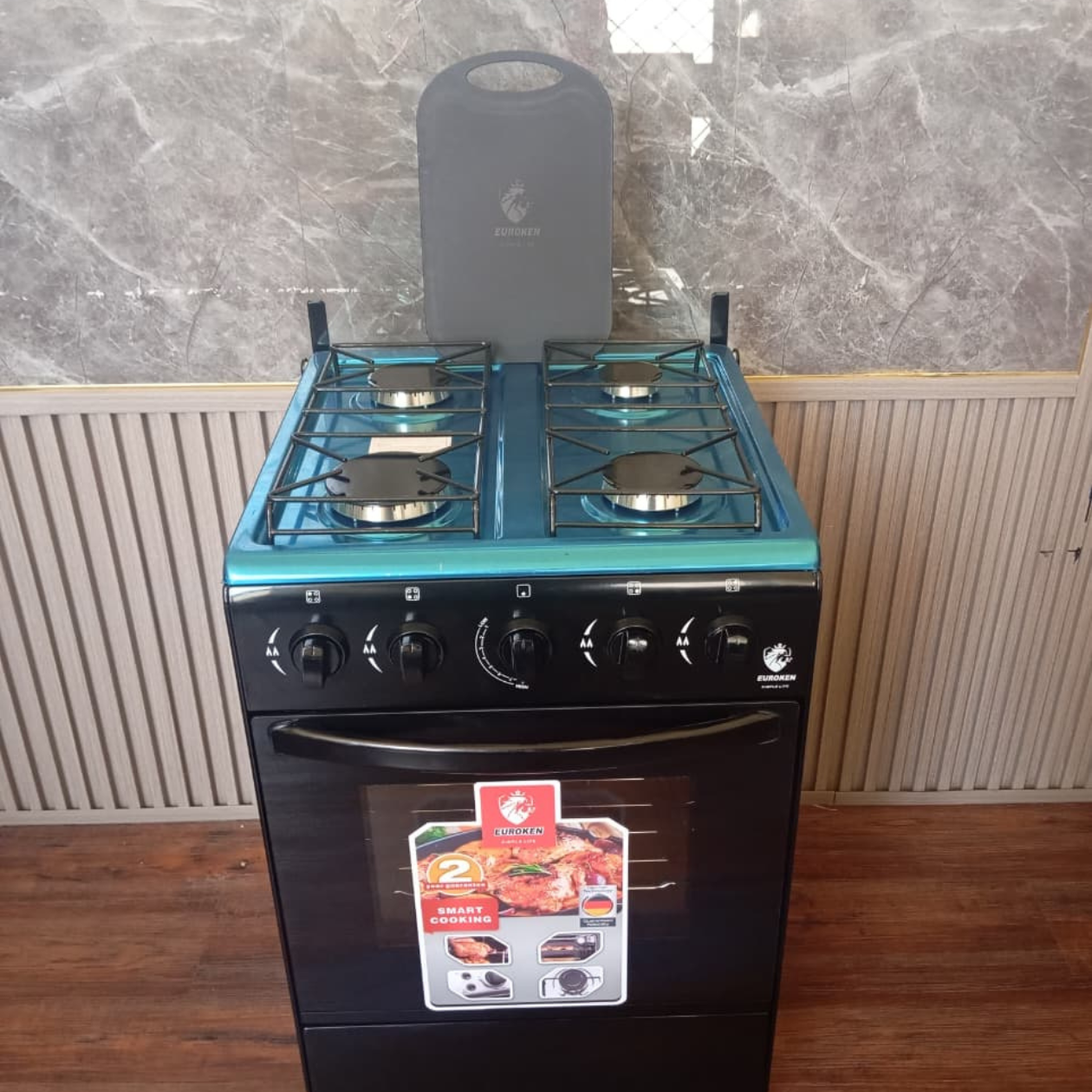 Euroken full gas Euro-55-4G Auto ignition With free chopping board