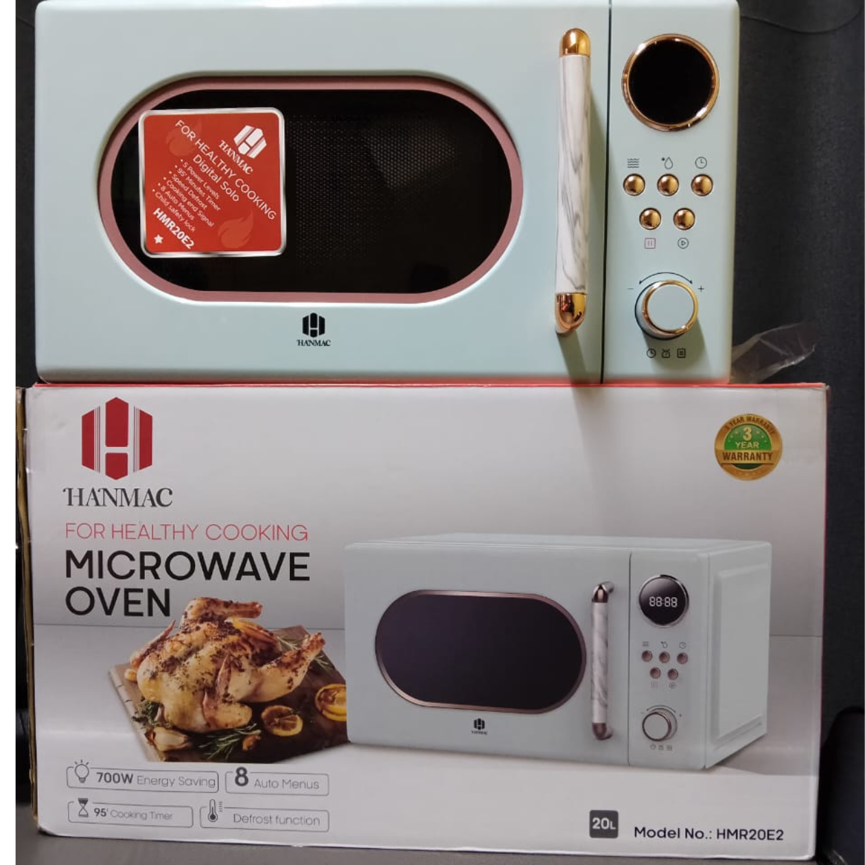 Hanmac 20L Digital microwave (3 years warranty) - Image 3