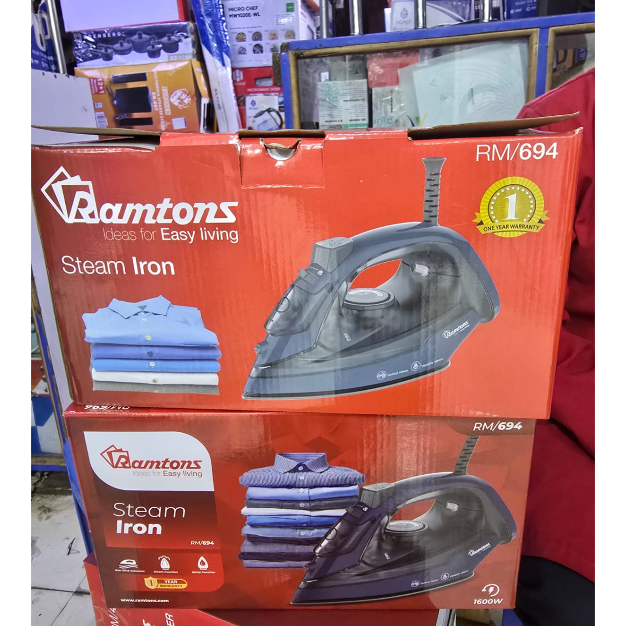 Ramtons steam iron box - Image 3