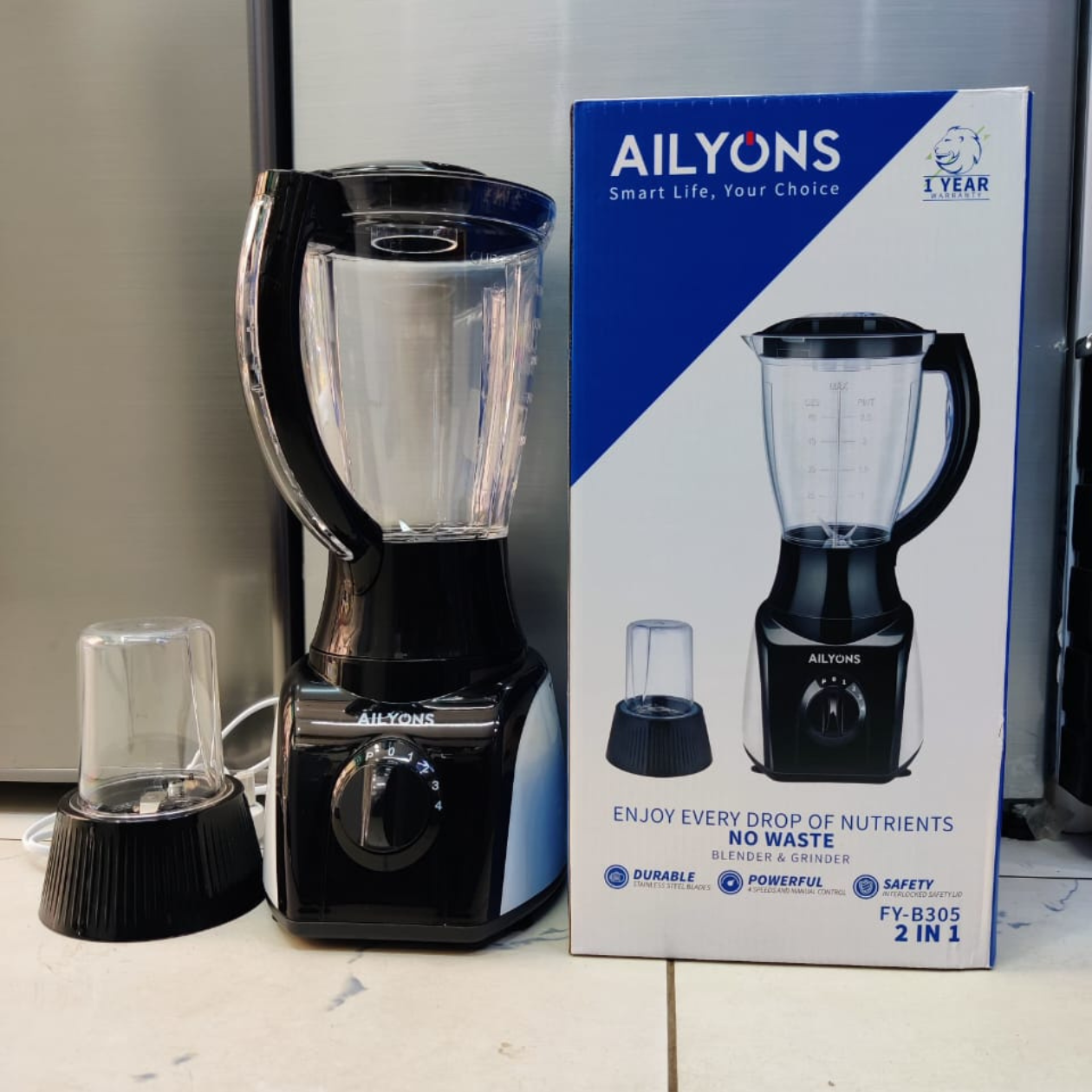 Ailyons 2 in 1 heavy blender @2700
