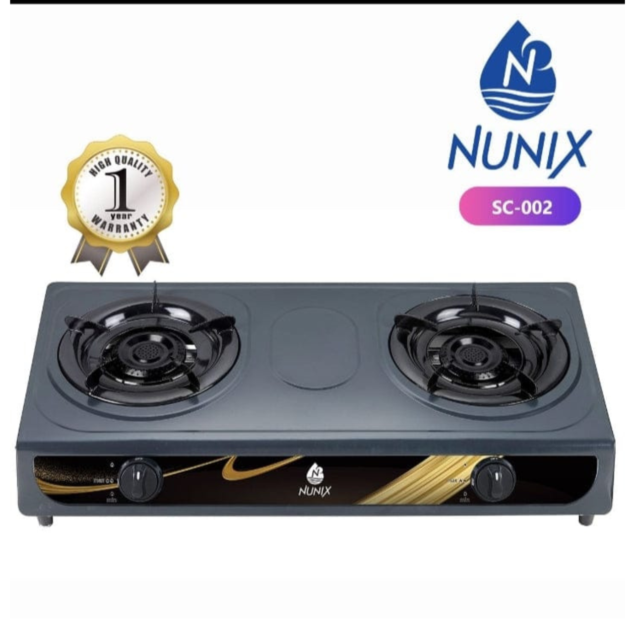 Nunix 2 burner glass table cooker - Image 3