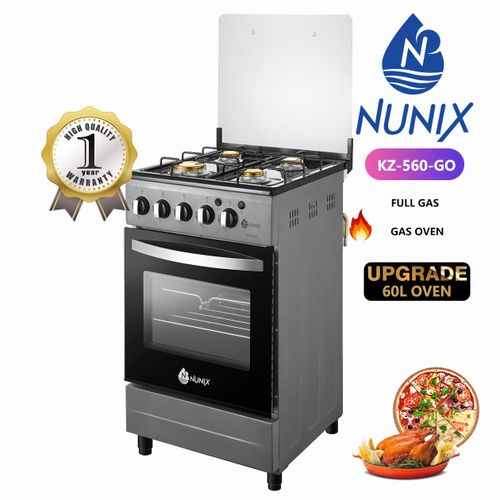 Nunix Cooker full gas. Gas oven. 50*55cm.