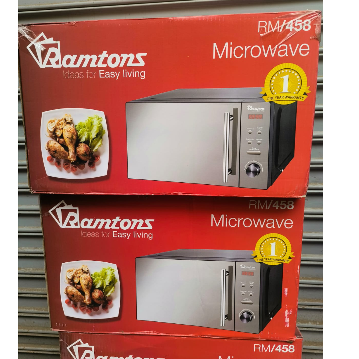 Ramtons RM/458 - Digital Glass Microwave, 700W - 20L - Image 3