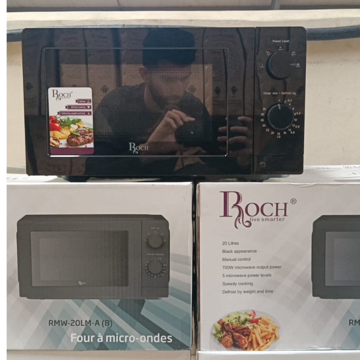 20 litres manual Roch microwave